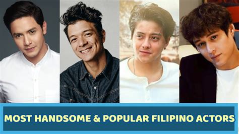 Most Handsome And Popular Filipino Actors 2021 Top 12 Youtube