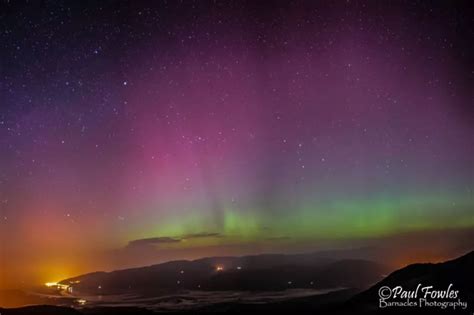 Look Northern Lights Over North Wales Daily Post
