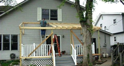 14 How To Build A Roof Covered Deck Ideas Get In The Trailer