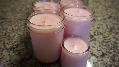 Diy Homemade Soy Candles Youtube