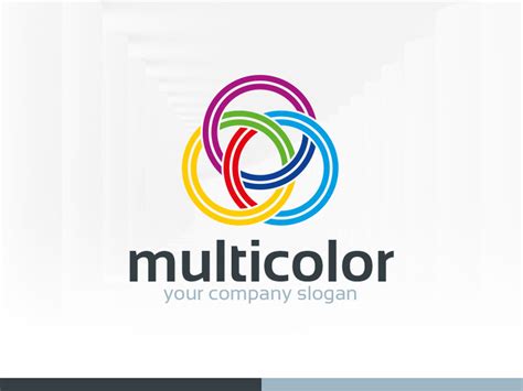 Multi Color Logo Template By Alex Broekhuizen On Dribbble