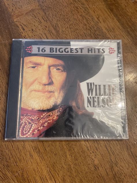 willie nelson 16 biggest hits country 1 disc cd 74646932223 ebay