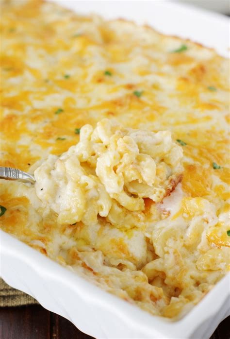 2 Cheese Baked Macaroni And Cheese Recipe The Kitchen Is