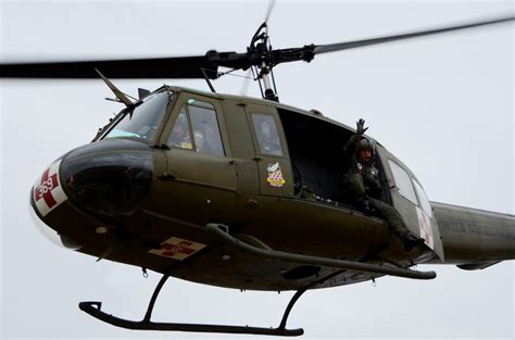 The Aero Experience Special Huey Helicopter Makes Stop At Farmington