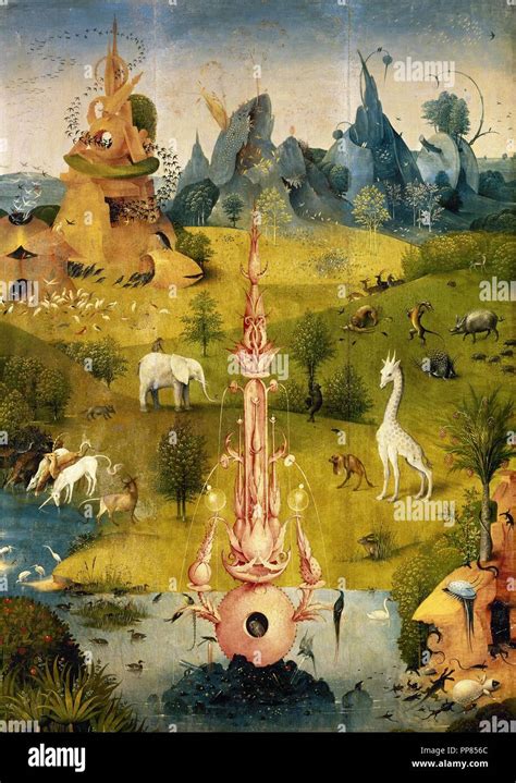 Hieronymus Bosch C 1450 1516 Dutch Painter The Garden Of Earthly