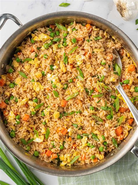 Chinese Vegetable Fried Rice Cookin With Mima