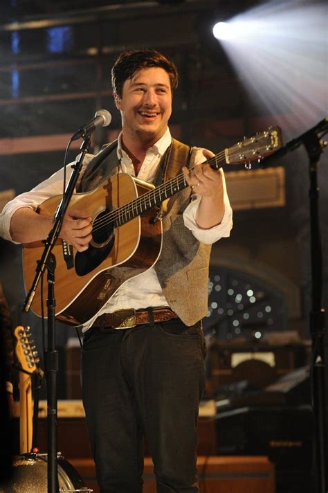 Marcus Mumford Performs At Live On Letterman In New York City Mumford