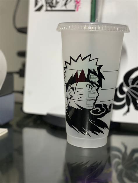 Naruto Temática Cold Cup Starbucks Etsy