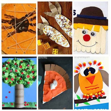 20 Easy And Cheap Fall Kids Crafts Over The Big Moon