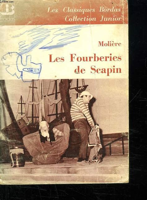 LES FOURBERIES DE SCAPIN. by MOLIERE.: bon Couverture ...
