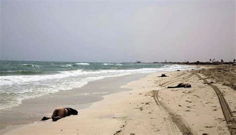 la tragedia de la inmigración más de cien cadáveres aparecen en una playa de libia el imparcial