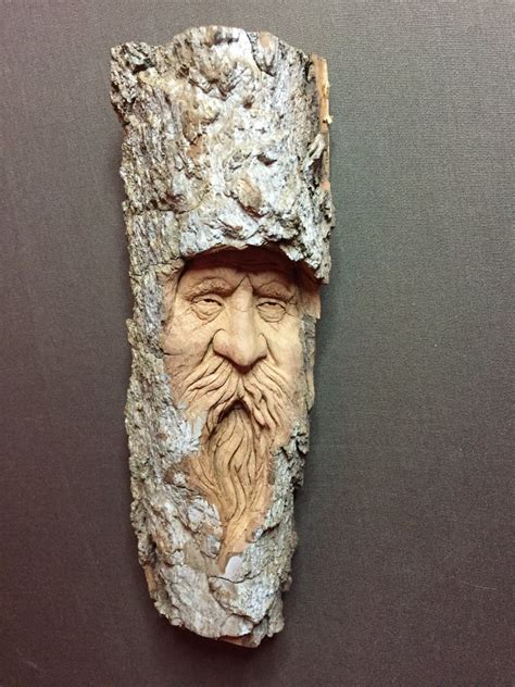 Wood Spirit Wood Carving Perfect Wood T Original Art By Josh