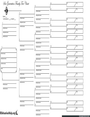 Obituaries Six Gen Family Tree Chart Fill And Sign Printable Template Online