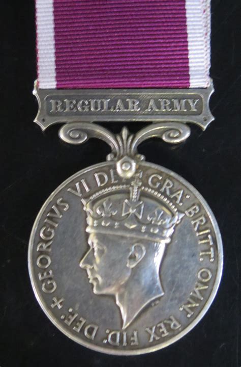 A George Vi Regular Army Long Service And Good Conduct Medal 5911272