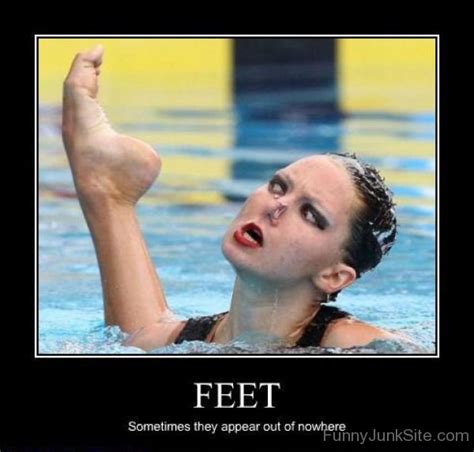 Funny Demotivational Posters Feet Sometimes They Appear Out