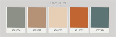 Earthy Colour Palette Ideas For Your Home Foxy Home Staging