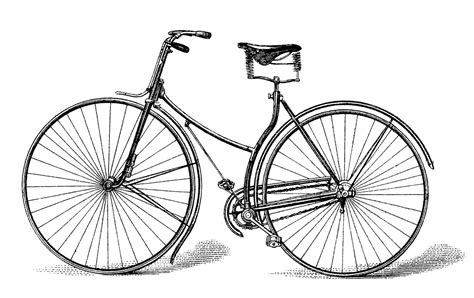 Old bike deliver stock photos and images. Free Vector Downloads - Vintage Bicycle - The Graphics Fairy