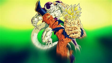 Dragonball Z Goku Vs Frieza 2k Wallpaper By Blackshadowx306 On