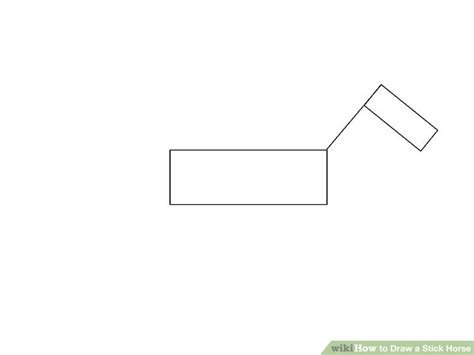 How To Draw A Stick Horse 7 Steps With Pictures Wikihow