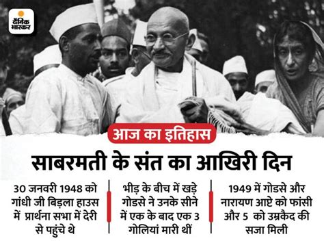 Today History Aaj Ka Itihas India World 30 January Update Assassination Of Mahatma Gandhi And