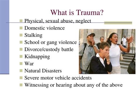 Ppt Why Survivors Of Trauma Feel And Act The Way They Do