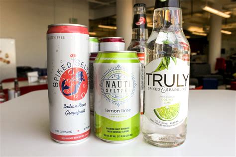 Alcoholic Sparkling Water Exists And We Tried It