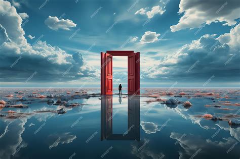 Premium AI Image | door of opportunity