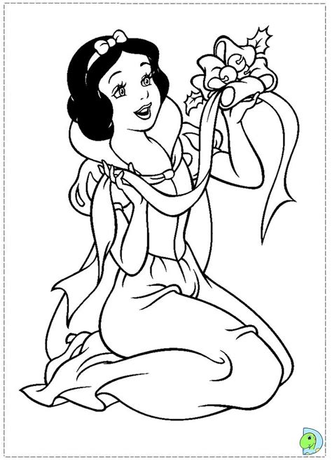 The film illustrates the cheerfulness , has a predictable plot, and is almost exclusively related to princess. Christmas Disney Princess Coloring page- DinoKids.org