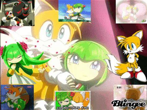 1900 x 1069 animatedgif 2798 кб. tails and cosmo love Picture #126965988 | Blingee.com