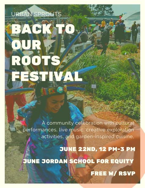 This Weekend Back To Our Roots Festival June 22 The Center Blog