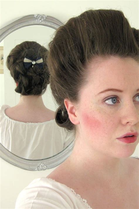 1780s Hair And Makeup Tests Historical Hairstyles 18th Century