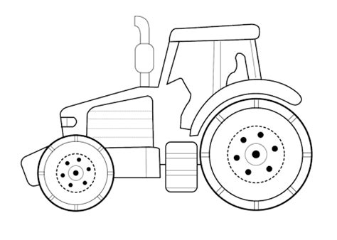 gambar mewarnai gambar traktor mobil beko  rebanas rebanas