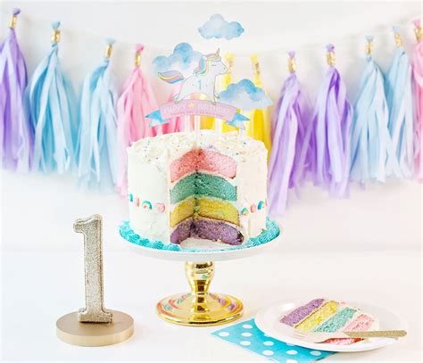 Easy Rainbow Unicorn Birthday Cake Laptrinhx News