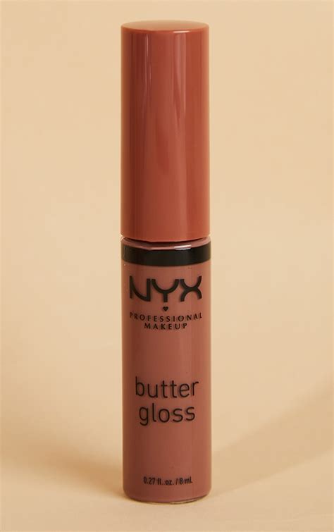 Nyx Professional Butter Lip Gloss Butterscotch Prettylittlething Usa