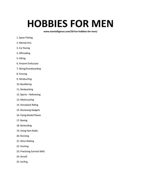 186 best hobbies for men the only list of manly hobby ideas you ll need in 2021 best