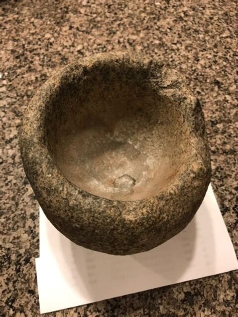 6 14 Stone Bowl Sandiego California Indian Artifacts Ebay