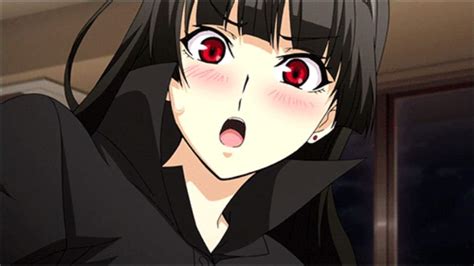 Black Hair Red Eyes Anime Amino