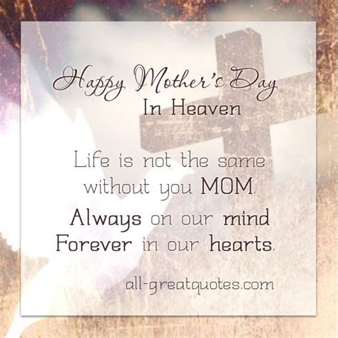 Mothers Day Quotes For Mum In Heaven