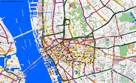 The map shows a city map of liverpool with expressways, main roads and streets, zoom out to find the location of liverpool john lennon airport (iata code: City maps Liverpool