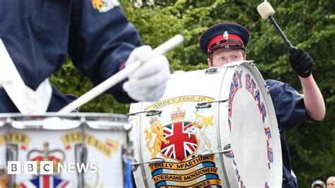 twelfth of july parades take place in northern ireland bbc news