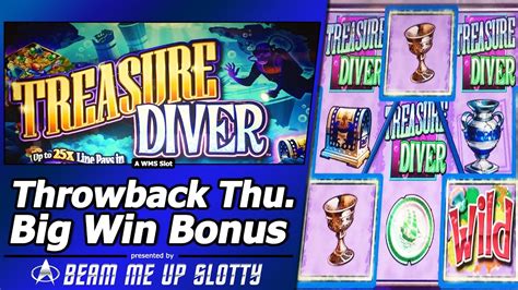Treasure Diver Slot Tbt Live Play And Free Spins Big Win Bonus In