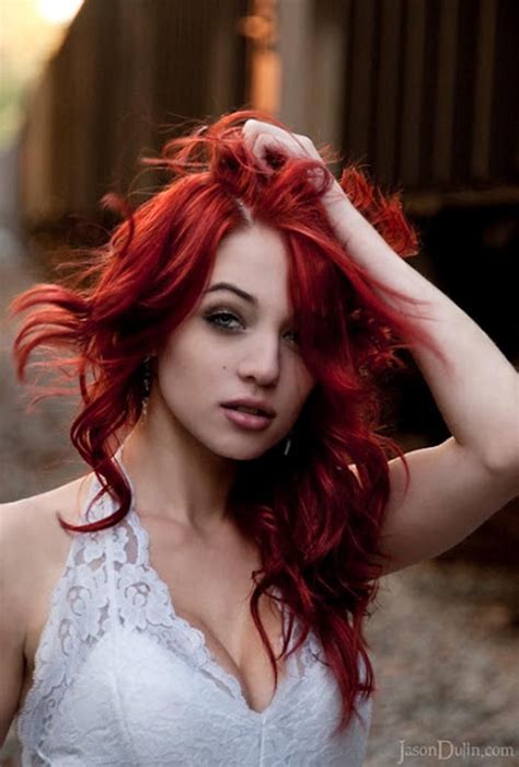 Red Hair Color Ideas For Fair Skin And Blue Eyes Red