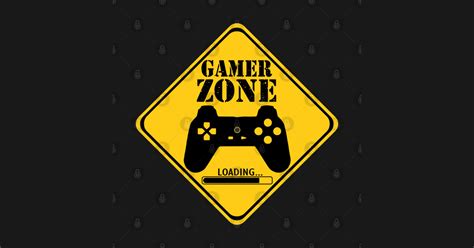 Danger Gamer Zone T Shirt Gamer Zone Sticker Teepublic