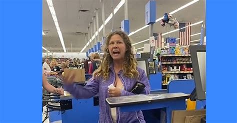 Woman Coughs And Spits On Walmart Cashier After Not Paying Her Entire