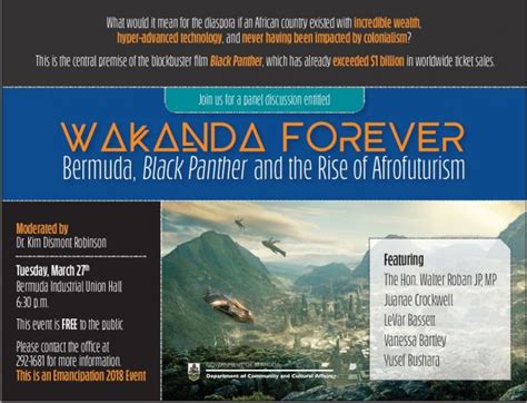 Wakanda Forever Bermuda Black Panther And The Rise Of Afrofuturism