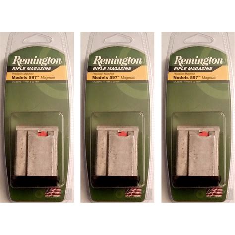 3 Pack Remington Model 597 17hmr 22wmr 8rd Magazines 19653 Nimrods