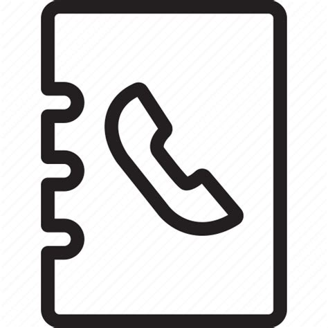 Address Book Contact Contacts Number Phone Icon Download On
