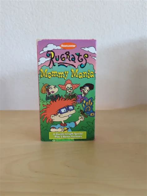 Rugrats Mommy Mania Nickelodeon Orange Vhs Original Picclick 12000