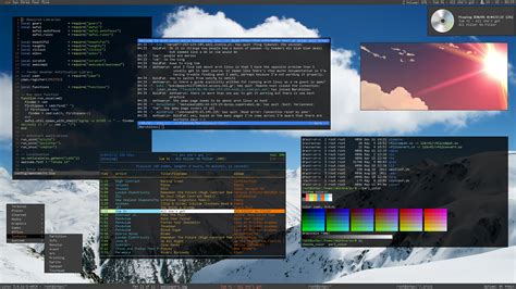 Arch Linux Awesome Wm By Int001h On Deviantart