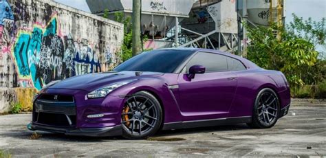 Midnight purple car your favorite car color mine is midnight purple of course it depends by car but this one is it me or midnight purple cars are absolutely gorgeous Chrome Midnight Purple and Carbon Nissan GT-R